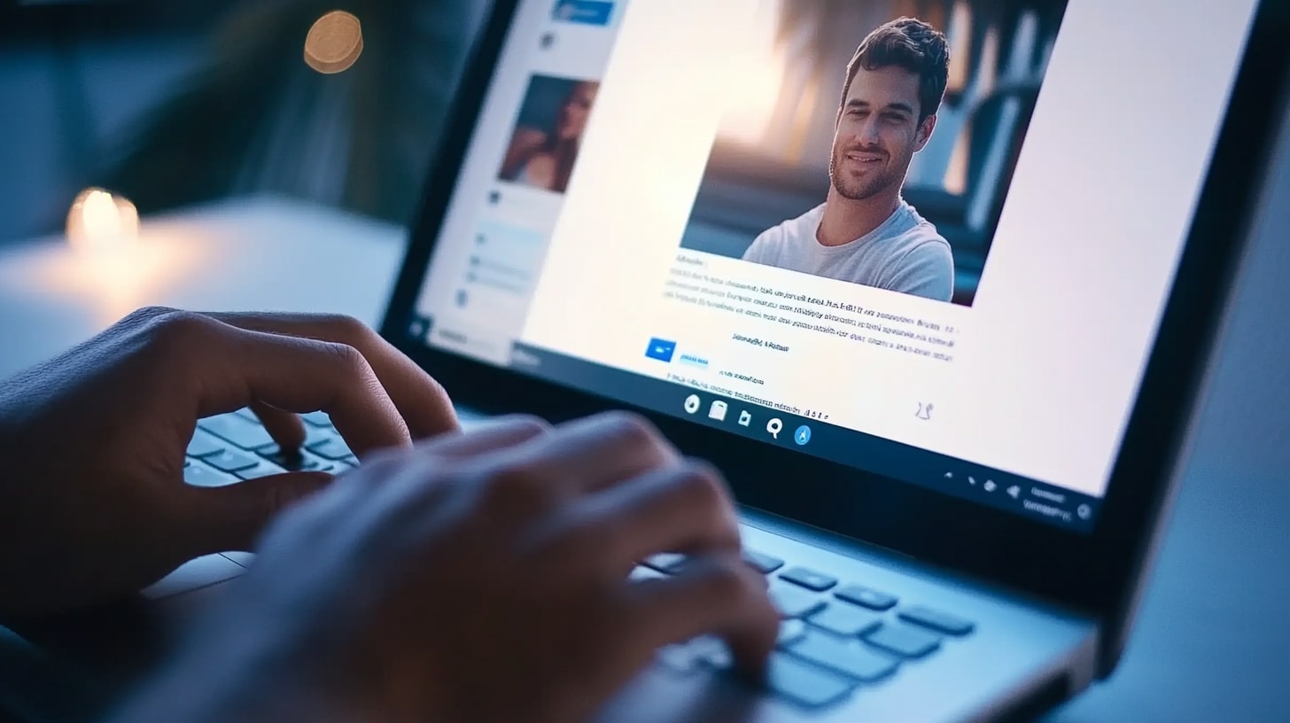 Voorbeeld van een gebalanceerd online datingprofiel