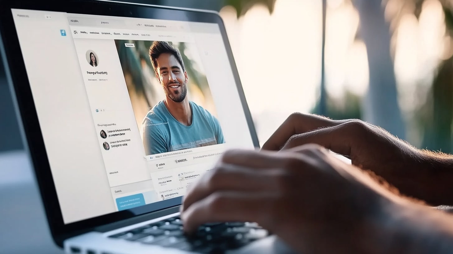 Die een authentieke bio schrijft voor zijn dating profiel.